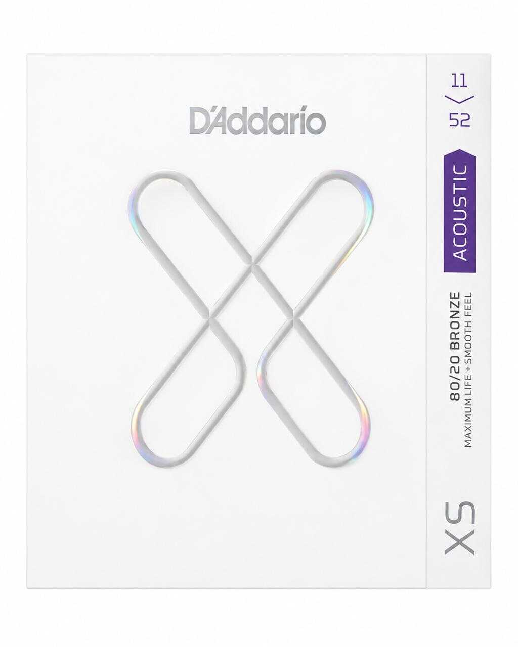 Cuerdas de guitarra acústica D'Addario XS 11-52