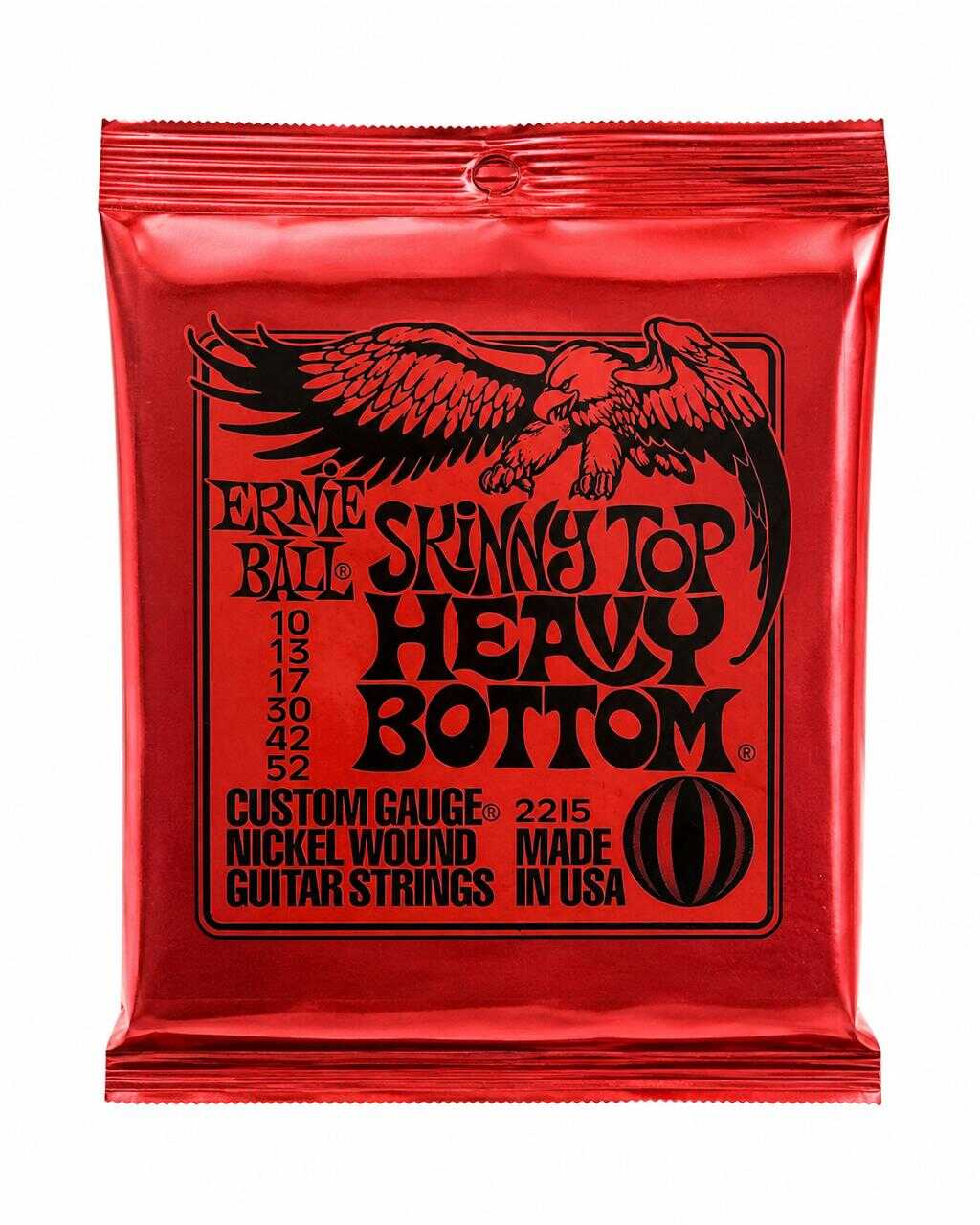 Cuerdas Ernie Ball Skinny Top Heavy Bottom 10-52