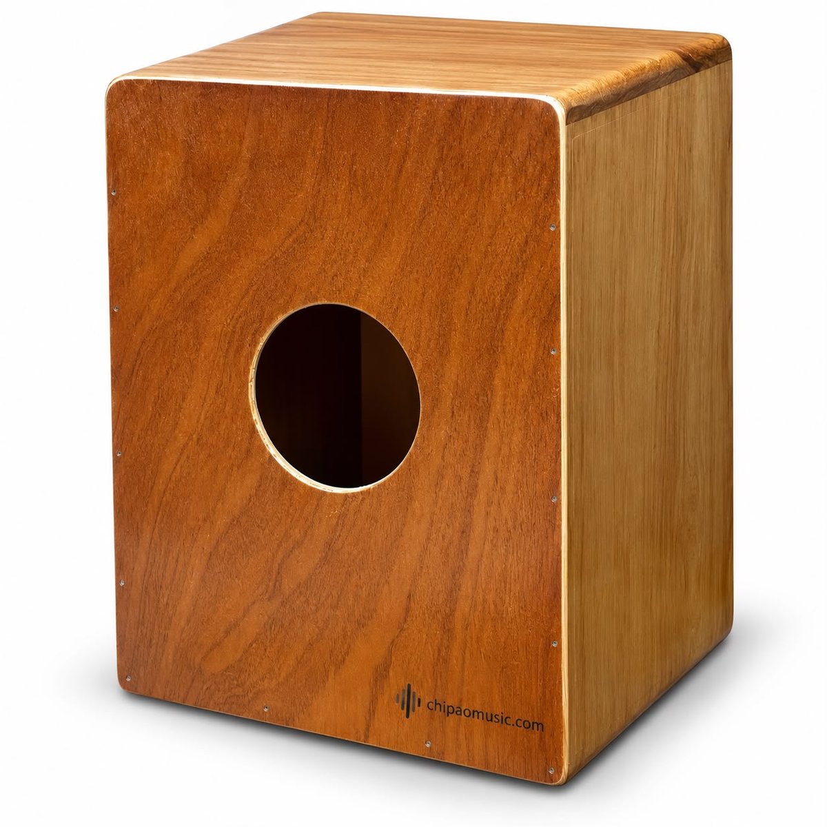 Cajón Peruano Mediano de Madera – Marca Perú