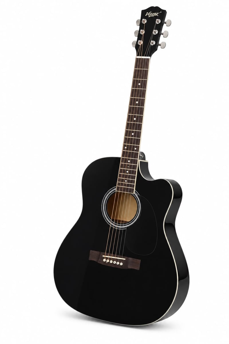 Jumbo Vozzex negra brillosa con cuerda de metal