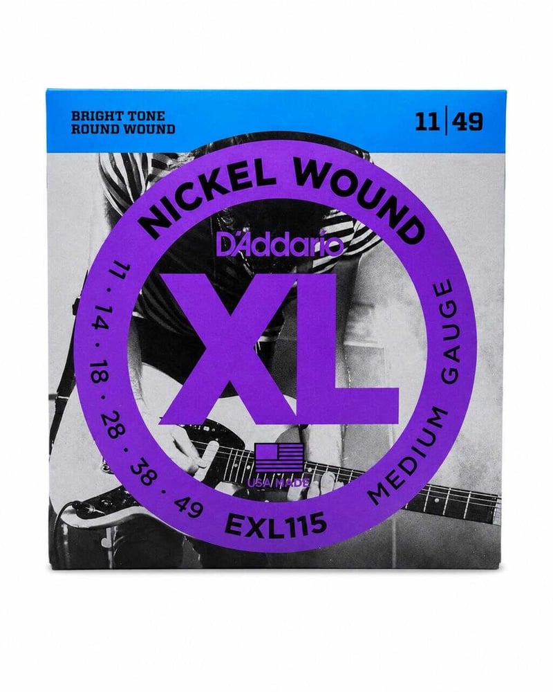 Nickel Wound D'Addario EXL115 11-49