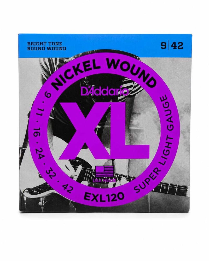 Nickel Wound D'Addario EXL120 9-42
