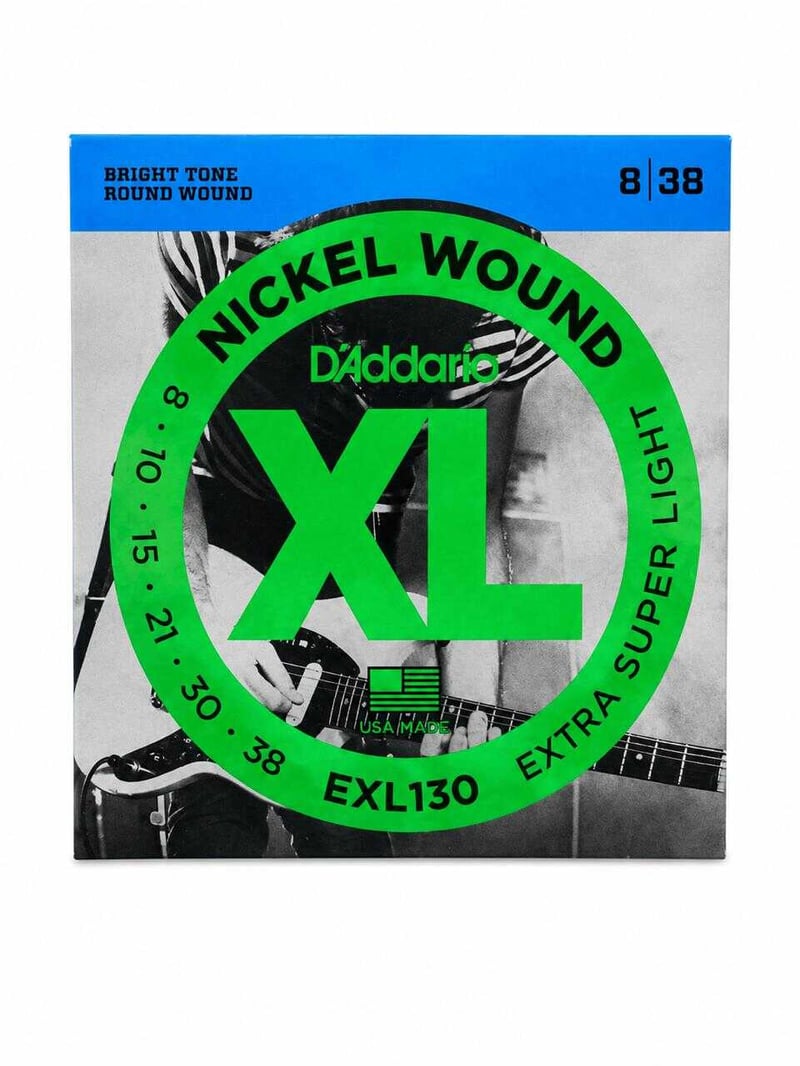 Nickel Wound D'Addario EXL130 8-38
