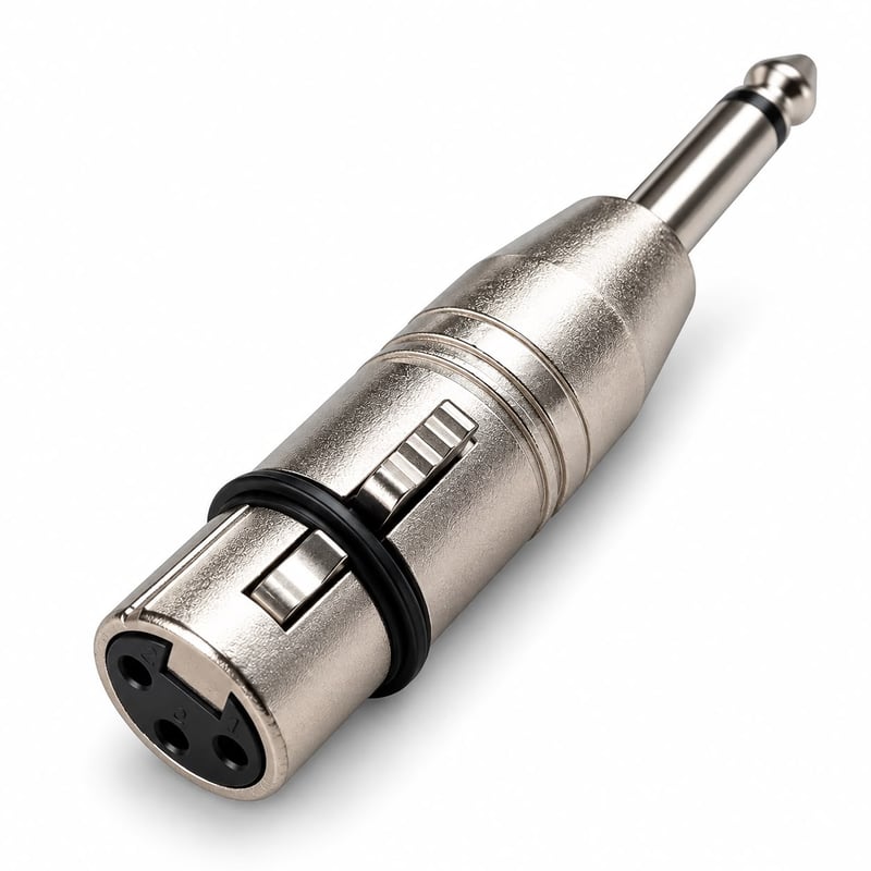 Adaptador de canon a plug