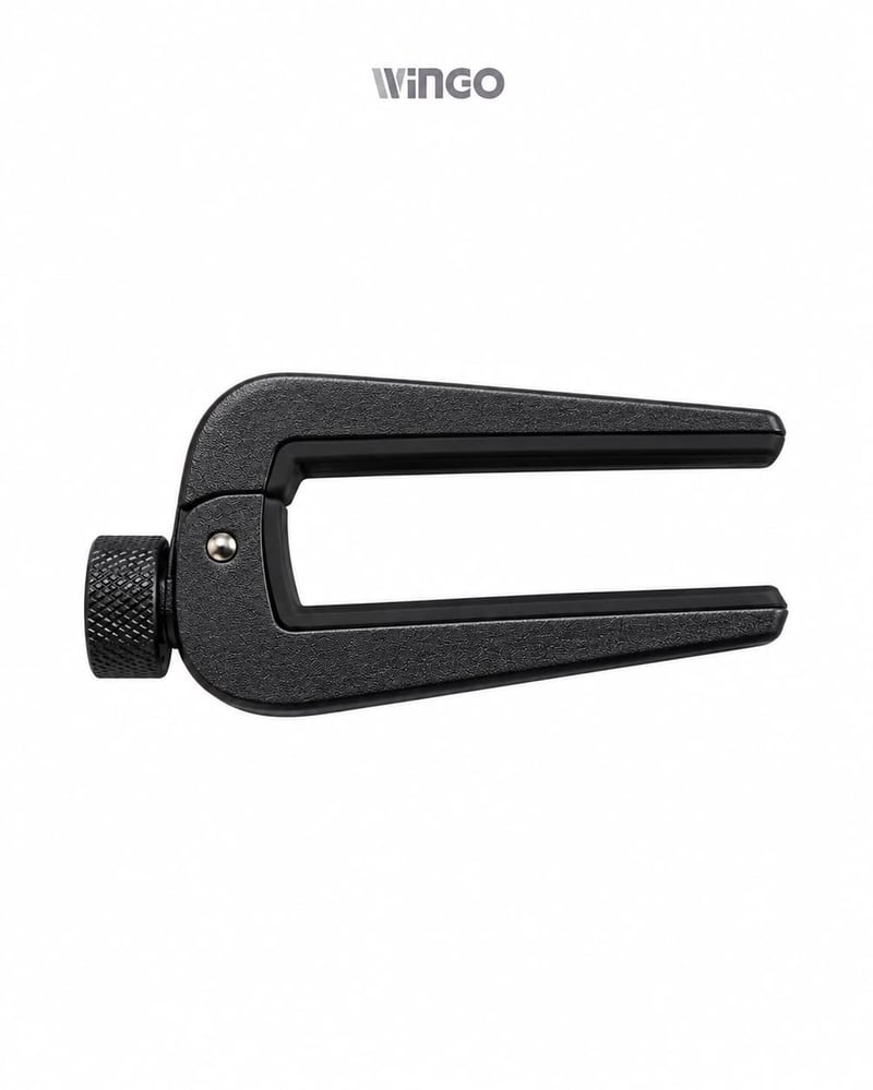 Cejilla/Capo Wingo de Tornillo para Guitarra Clásica (Negro o Plateado)