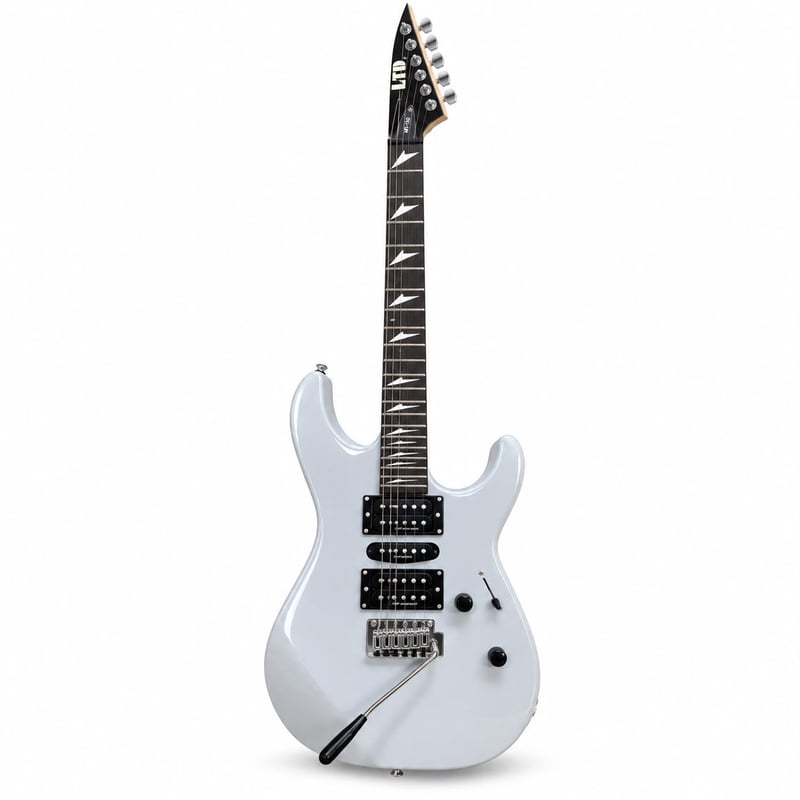 Guitarra electrica LTD blanco