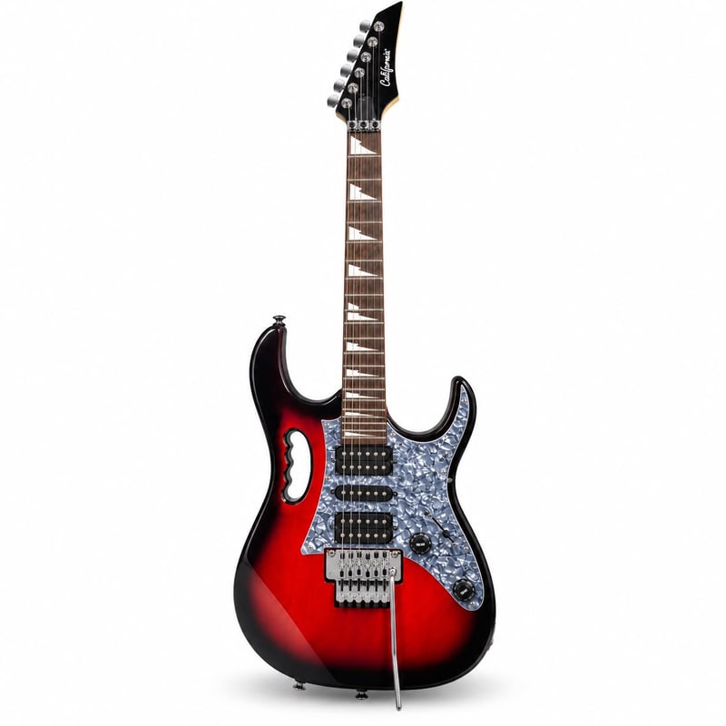 Guitarra electrica california 750 con floyd Rose