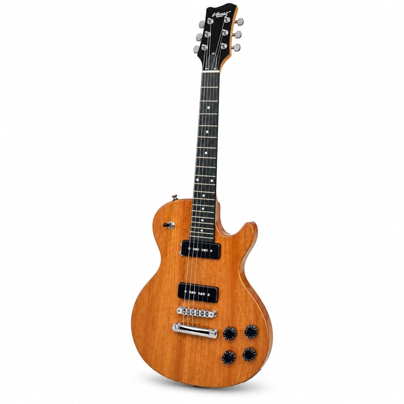 Guitarra electrica vozzex color madera