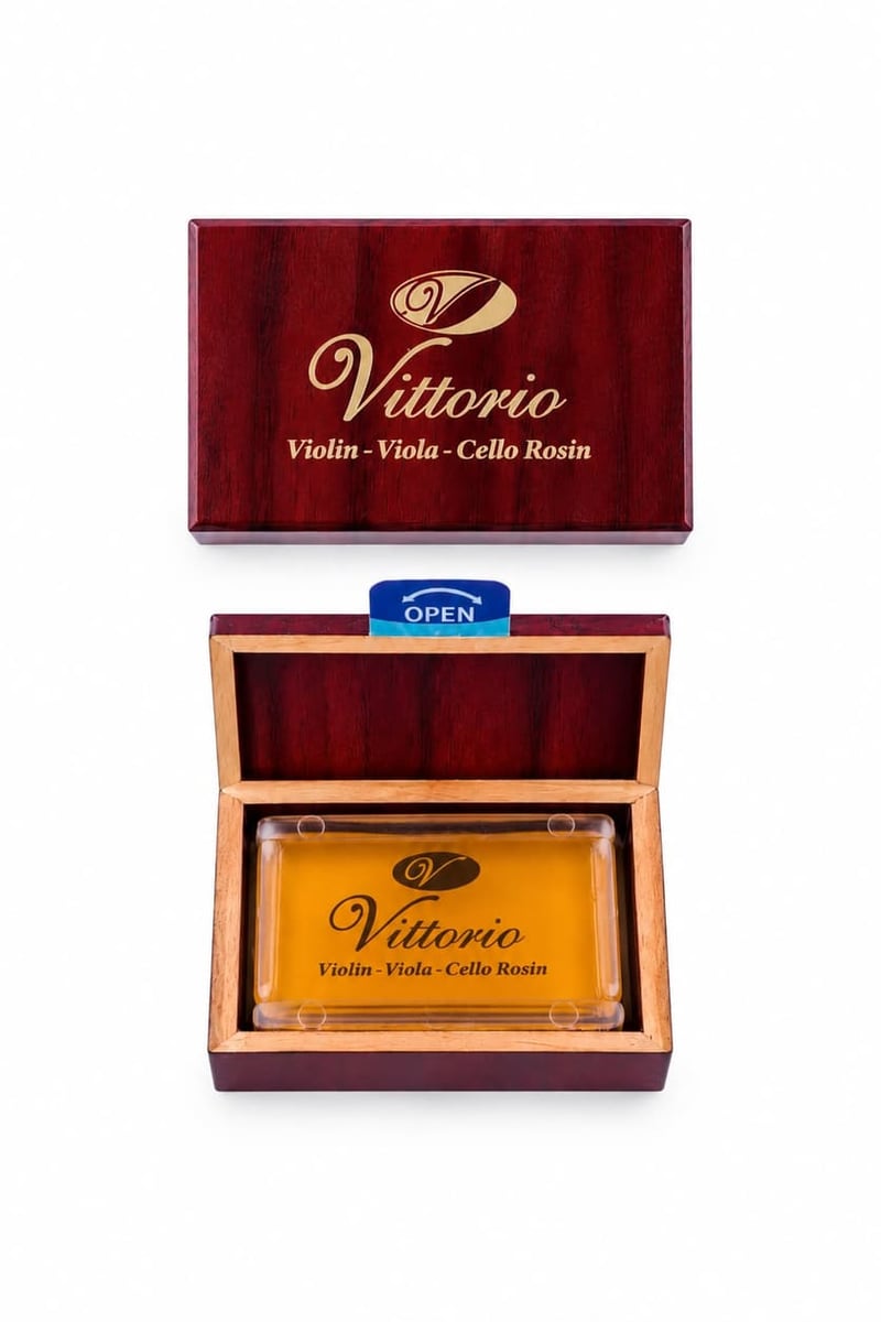 Resina Vittorio para Violín, Viola y Cello con Estuche