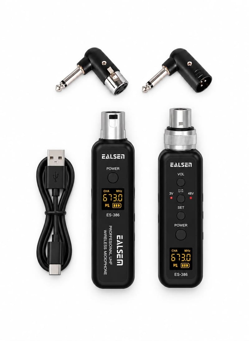 Sistema Inalámbrico para Micrófono EALSEN ES-386
