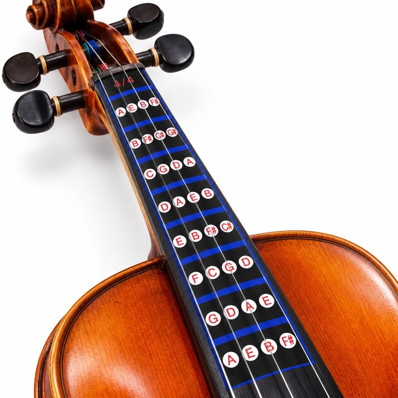 Sticker Guía de Notas para Violín