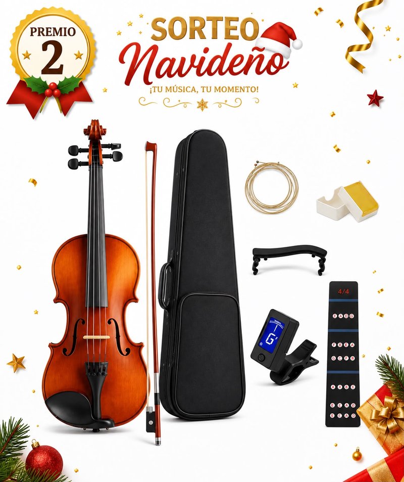 Premio 2: Violín 4/4 completo